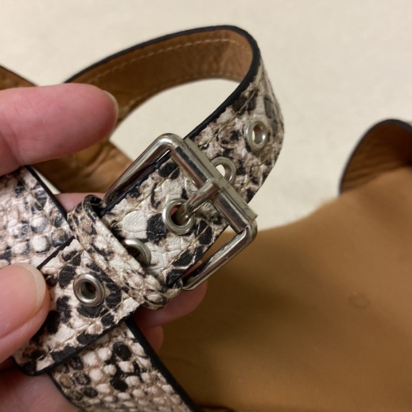 Qupid snakeskin sandals - Picture 5 of 7
